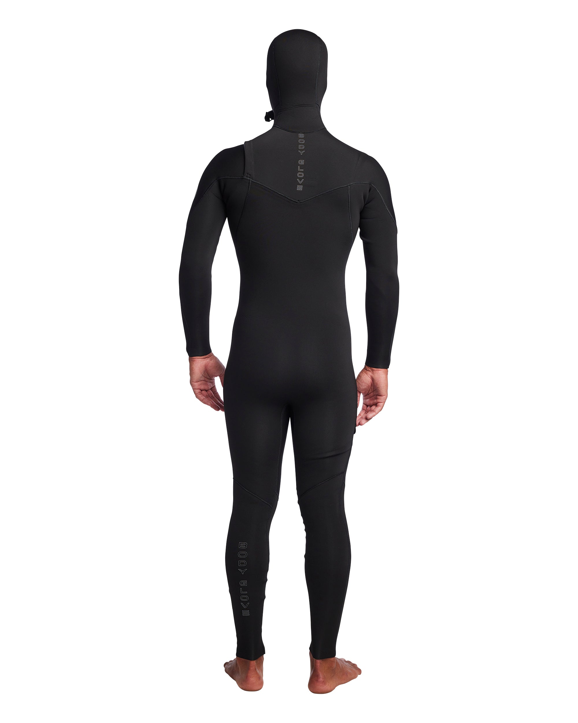 Men's Gold Cell Hooded Chest Zip 4/3mm Fullsuit Body Glove Online Shop
