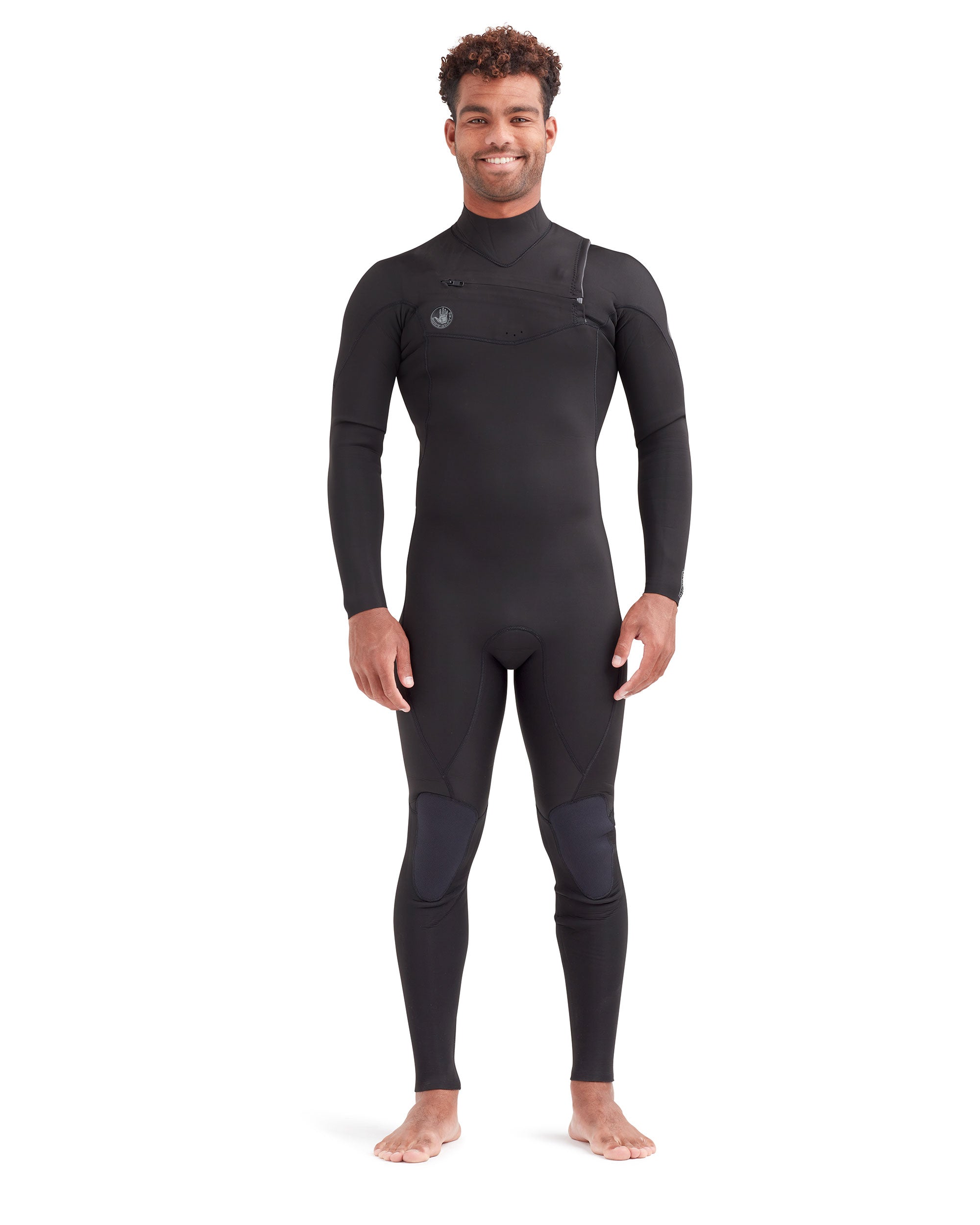 Phoenix 3/2mm Black Men's Chest-Zip Fullsuit Body Glove Online