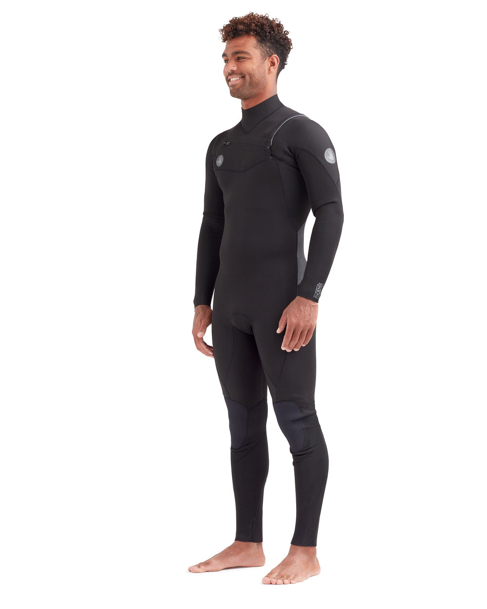 Phoenix 3/2mm Black Men's Chest-Zip Fullsuit Body Glove Online