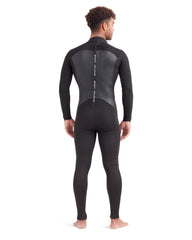 Phoenix 3/2mm Men's Back-Zip Fullsuit in Black Body Glove On Sale