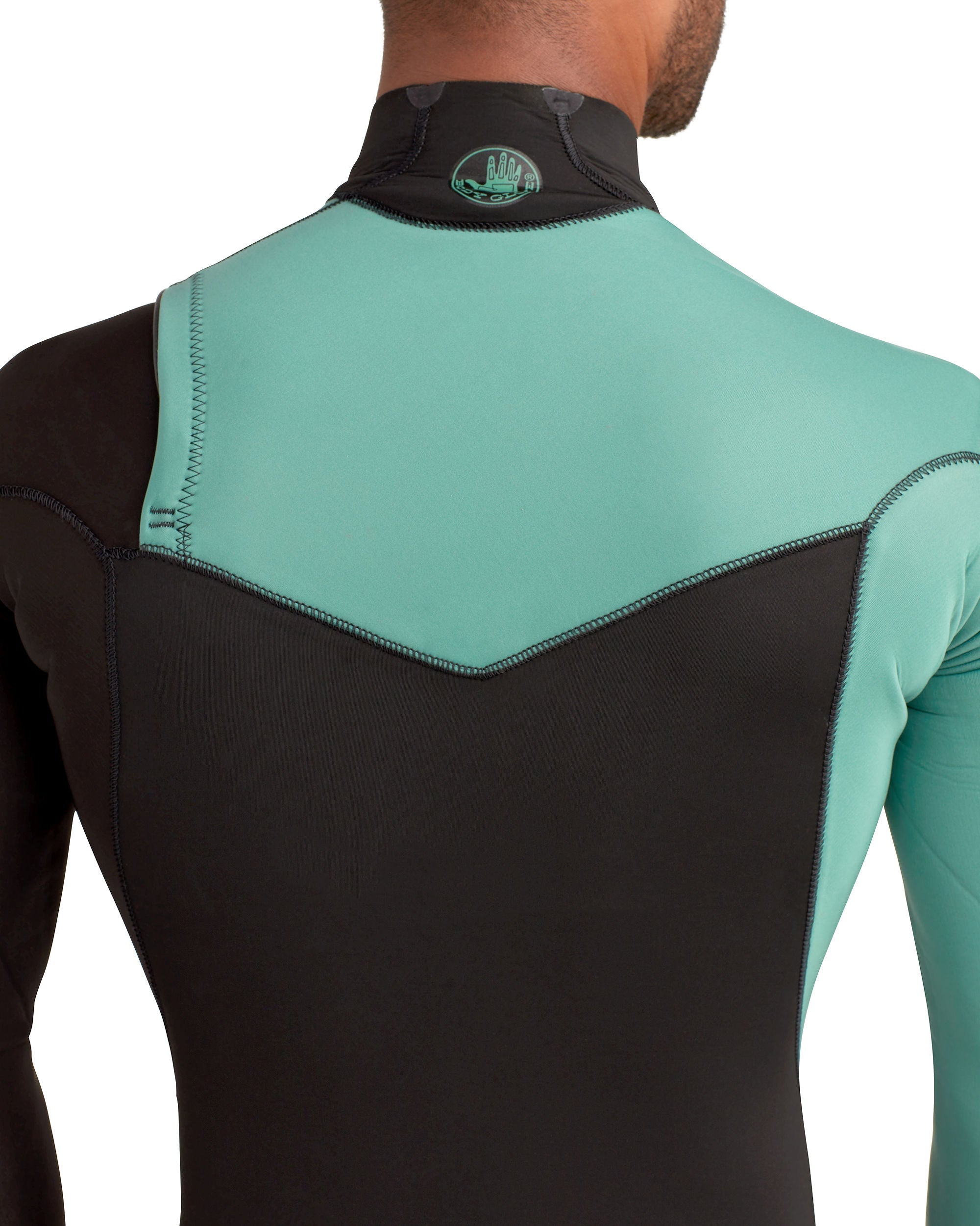 Variant 3/2mm Black/Green Men's Chest-Zip Fullsuit Body Glove Online