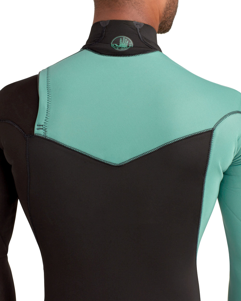 Variant 3/2mm Black/Green Men's Chest-Zip Fullsuit Body Glove Online