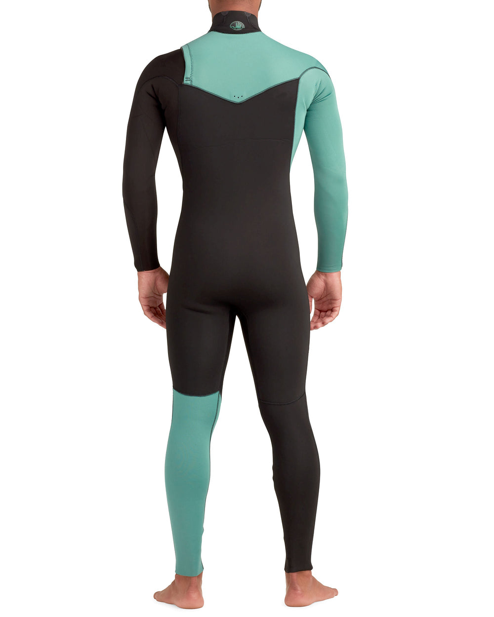 Variant 3/2mm Black/Green Men's Chest-Zip Fullsuit Body Glove Online