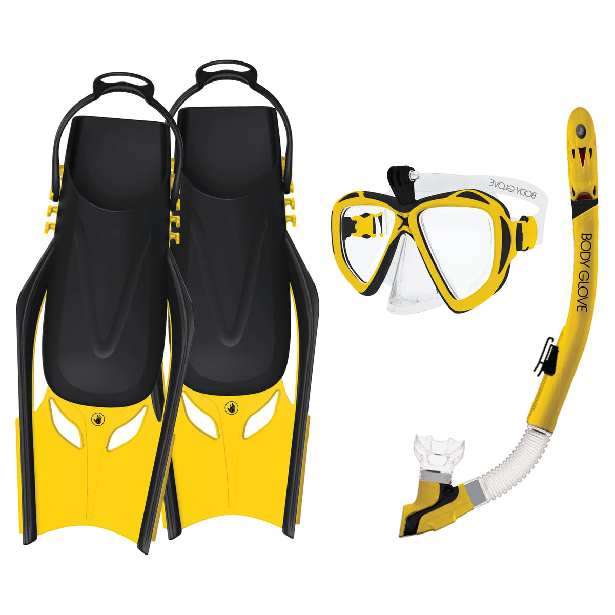 Passage Mask/ Snorkel / Fin Complete Set Body Glove On Sale
