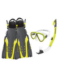 Azores Mask/Snorkel/Fin Snorkeling Set Body Glove Outlet