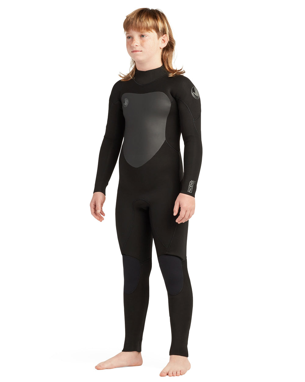 Phoenix 4/3mm Back-Zip Youth Fullsuit Body Glove New