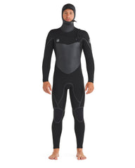 Phoenix 5.5/4.5mm Men's Chest-Zip Hooded Black Fullsuit Body Glove New