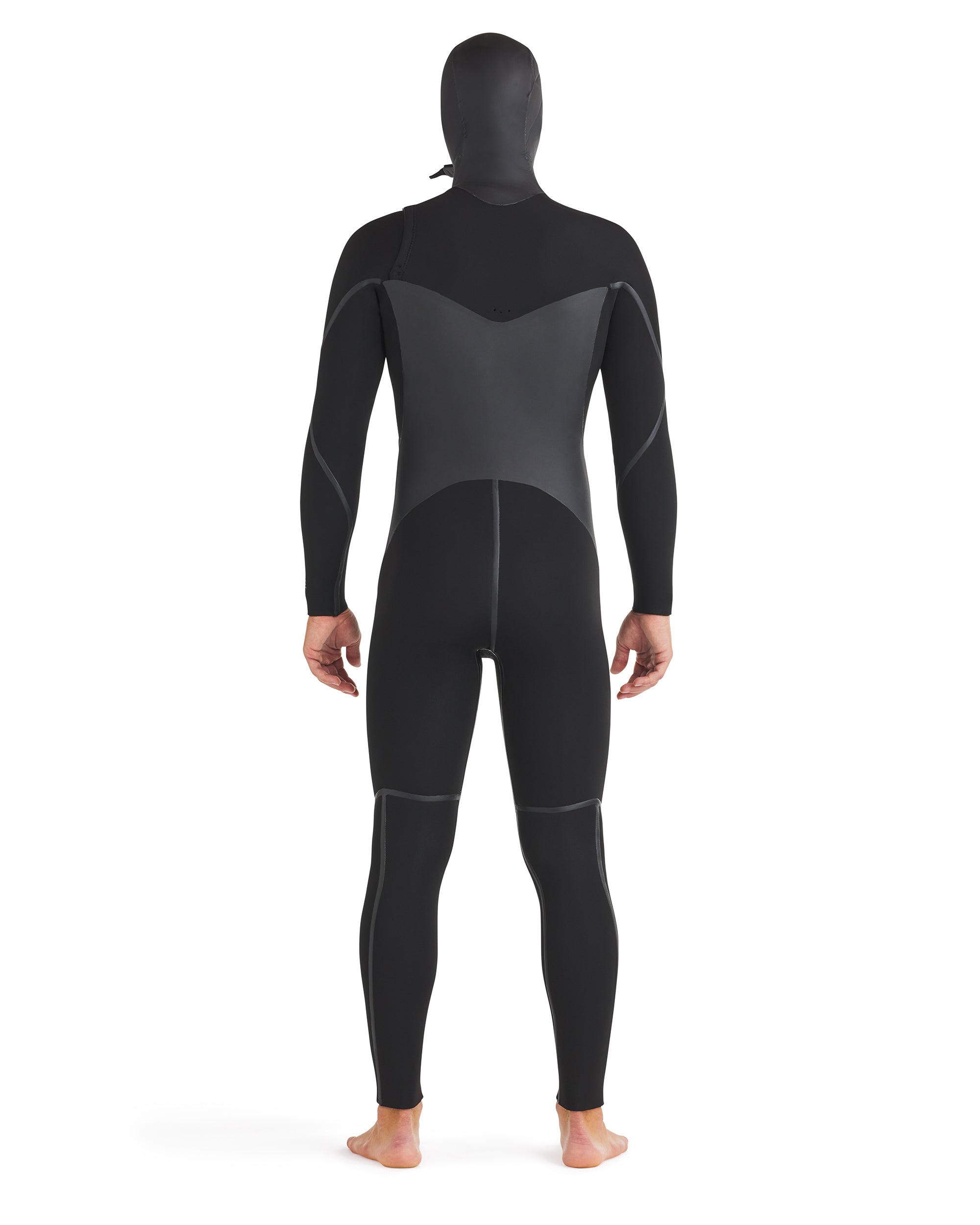 Phoenix 5.5/4.5mm Men's Chest-Zip Hooded Black Fullsuit Body Glove New