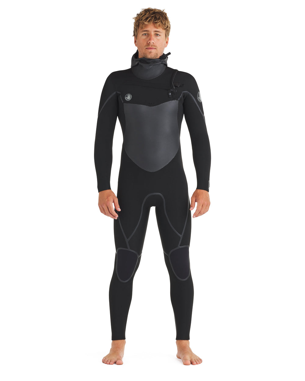 Phoenix 5.5/4.5mm Men's Chest-Zip Hooded Black Fullsuit Body Glove New