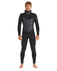 Phoenix 5.5/4.5mm Men's Chest-Zip Hooded Black Fullsuit Body Glove New